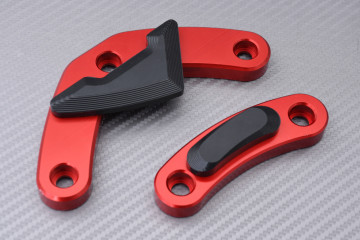 Tampons de protection Carters Moteur TRIUMPH THRUXTON / STREET / SPEED TWIN 900 / 1200 2016 - 2024 Tampons de protection Carters Moteur TRIUMPH THRUXTON / STREET / SPEED TWIN 900 / 1200 2016 - 2024