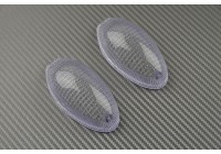 Pair of Rear Turn Signals Lenses Ducati Monster
