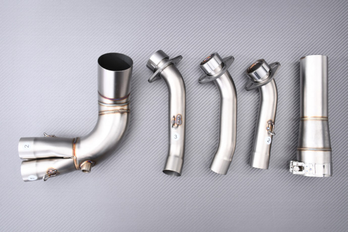 Línea completa / Sistema completo de escape YAMAHA MT09 / XSR 900 2021 - 2024 Línea completa / Sistema completo de escape YAMAHA MT09 / XSR 900 2021 - 2024
