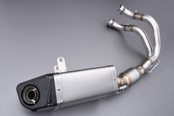 Línea completa / Sistema completo de escape KAWASAKI Z650 / NINJA 650 R 2017 - 2019 Línea completa / Sistema completo de escape KAWASAKI Z650 / NINJA 650 R 2017 - 2019