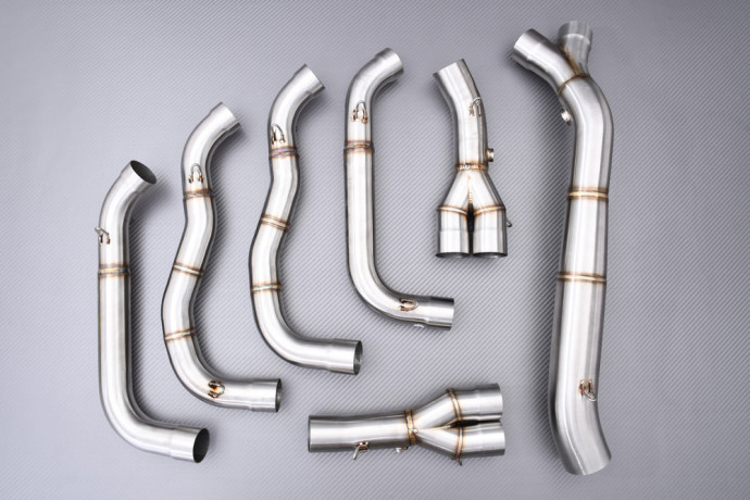 Línea completa / Sistema completo de escape BMW S1000RR / HP4 2009 - 2018 Línea completa / Sistema completo de escape BMW S1000RR / HP4 2009 - 2018