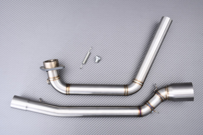 Línea completa / Sistema completo de escape SUZUKI GSXS 125 / GSX 125R 2017 - 2024 Línea completa / Sistema completo de escape SUZUKI GSXS 125 / GSX 125R 2017 - 2024