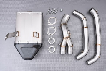 Ligne complète d'échappement  YAMAHA MT07 / TRACER 7 / XSR 700 2020 - 2024