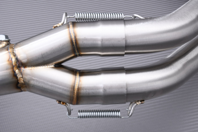 Ligne complète d'échappement  YAMAHA MT07 / TRACER 7 / XSR 700 2020 - 2024