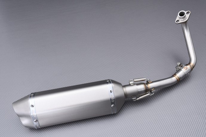 Full exhaust system DERBI BOULEVARD / ATLANTIS 50 4T 2002 - 2014 Full exhaust system DERBI BOULEVARD / ATLANTIS 50 4T 2002 - 2014