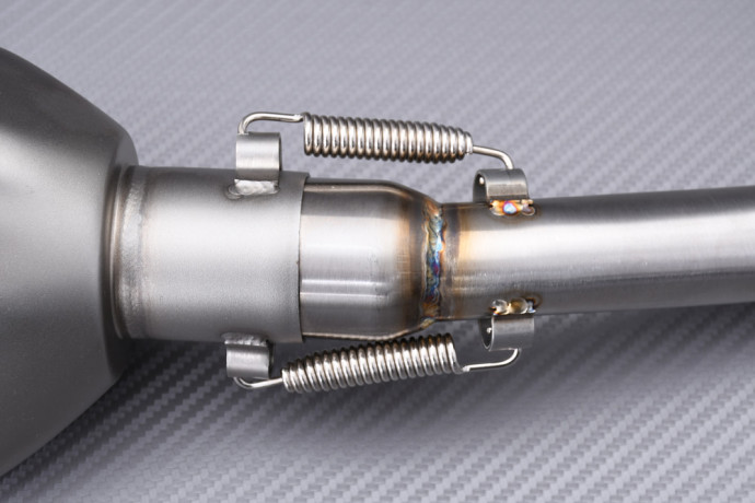 Ligne complète d'échappement ITALJET JETSET / TORPEDO 50 4T 2004 - 2006 Ligne complète d'échappement ITALJET JETSET / TORPEDO 50 4T 2004 - 2006