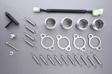 Línea completa / Sistema completo de escape KAWASAKI ZX25R / SE 2021 - 2024