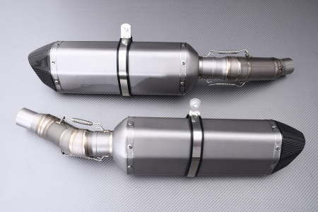 Paire de Silencieux / échappement TITANE KAWASAKI Z1000 / Z1000SX 2010 - 2013
