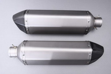 Paire de Silencieux / échappement TITANE KAWASAKI Z1000 / Z1000SX 2014 - 2020