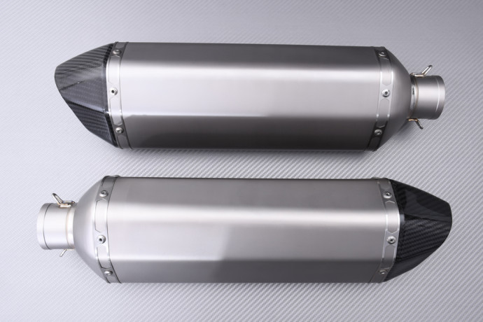 Par de silenciadores / Slip-On TITANIO KAWASAKI Z1000 / Z1000SX 2014 - 2020
