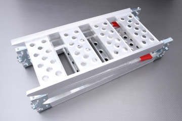 Foldable 3-part loading ramp for motorbikes / scooters