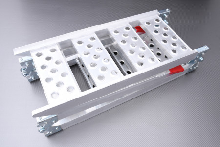 Foldable 3-part loading ramp for motorbikes / scooters