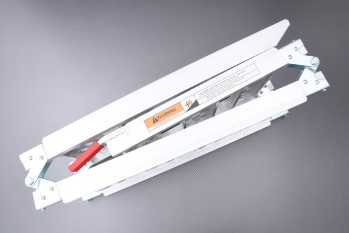 Rampe de chargement de motos / scooters pliable en 3 parties