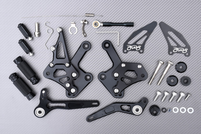 Fußrastenanlage AVDB KAWASAKI ZX4R / ZX4RR / ZX25R 2023 - 2024 Fußrastenanlage AVDB KAWASAKI ZX4R / ZX4RR / ZX25R 2023 - 2024