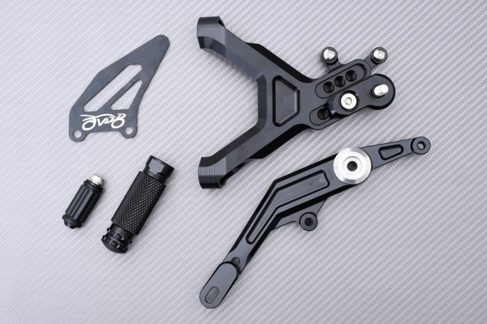Commandes reculées AVDB BMW S1000RR / M1000RR 2019 - 2024 Commandes reculées AVDB BMW S1000RR / M1000RR 2019 - 2024