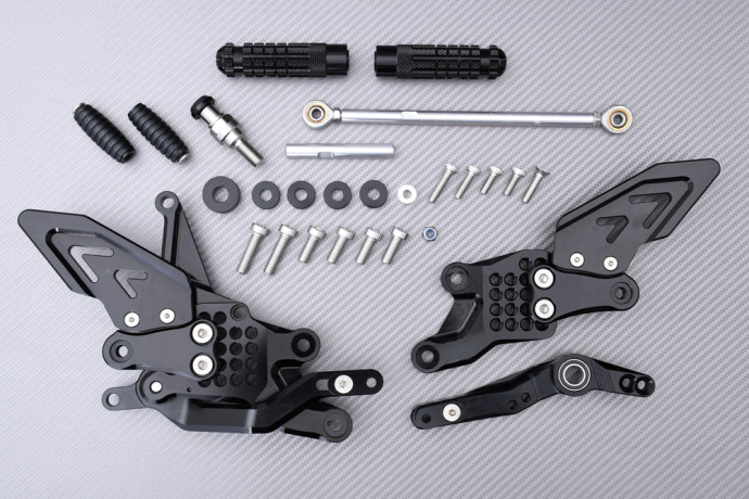 Estriberas Retrasadas YAMAHA YZF R7 2021 - 2024 Estriberas Retrasadas YAMAHA YZF R7 2021 - 2024