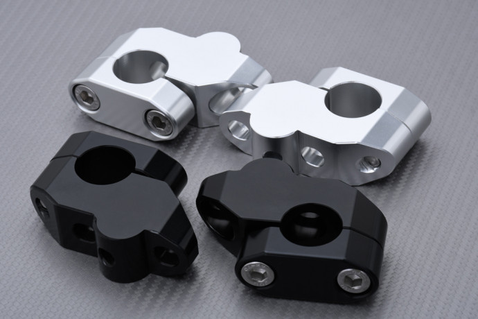 Pareja de realces universales para manillar 22 mm - DESIGN 4