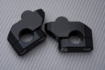 Pair of Universal Risers for 22 mm Handlebars - DESIGN 4 Pair of Universal Risers for 22 mm Handlebars - DESIGN 4