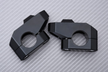 Pair of Universal Risers for 25 mm Handlebars - DESIGN 4 Pair of Universal Risers for 25 mm Handlebars - DESIGN 4