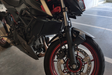 Kühlergrill- Abdeckung KAWASAKI NINJA 400 R / Z400 2018 - 2023 Kühlergrill- Abdeckung KAWASAKI NINJA 400 R / Z400 2018 - 2023
