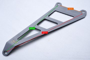 Patte de Fixation en alu AVDB pour échappement KAWASAKI ZX6R / ZX10R 2009 - 2018 Patte de Fixation en alu AVDB pour échappement KAWASAKI ZX6R / ZX10R 2009 - 2018