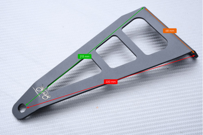Auspuffhalterung AVDB für SUZUKI GSXR 600 / 750 2011 - 2016