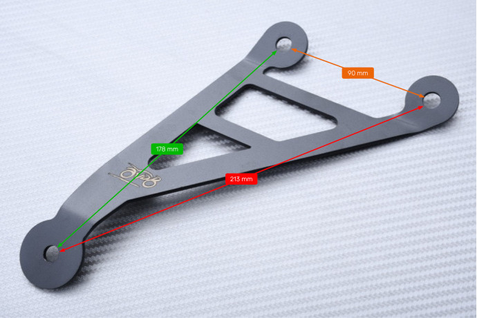 Tirante soporte AVDB para escape SUZUKI GSXR 1000 / R 2017 - 2021