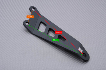 Patte de Fixation en acier AVDB pour échappement KAWASAKI ZX6R / ZX6RR / 636 1998 - 2004