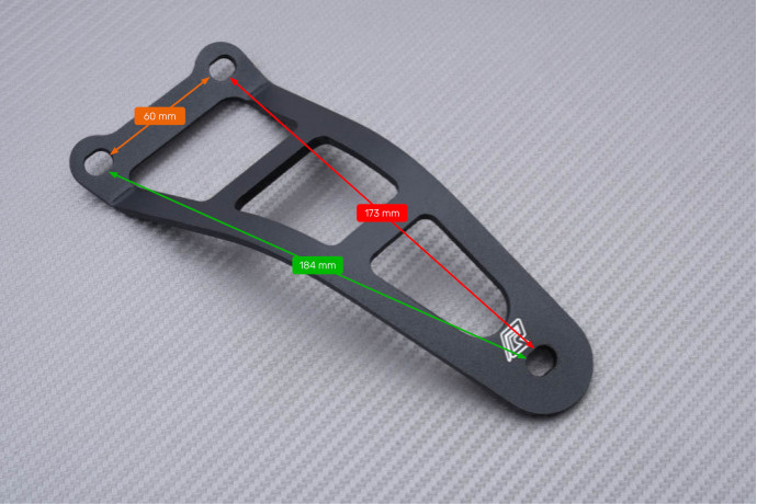 Tirante soporte AVDB para escape YAMAHA FAZER 800 2010 - 2015 Tirante soporte AVDB para escape YAMAHA FAZER 800 2010 - 2015