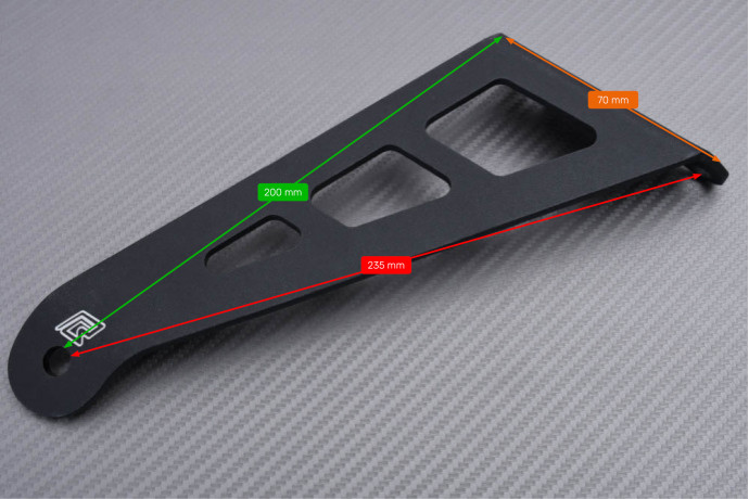 Staffa supporto AVDB per scarico HONDA CB650R / CBR 650 R 2019 - 2024