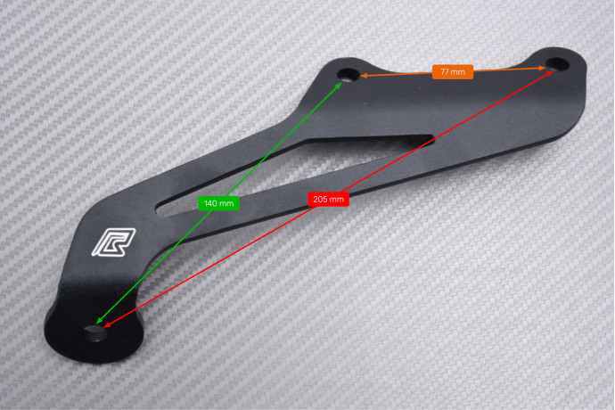 Patte de Fixation AVDB pour échappement DUCATI Multistrada V4 / S 2021 - 2023