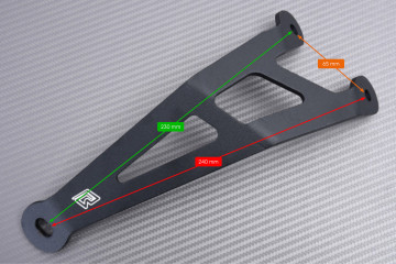 Tirante soporte AVDB para escape DUCATI MONSTER 1100 EVO 2011 - 2013 Tirante soporte AVDB para escape DUCATI MONSTER 1100 EVO 2011 - 2013