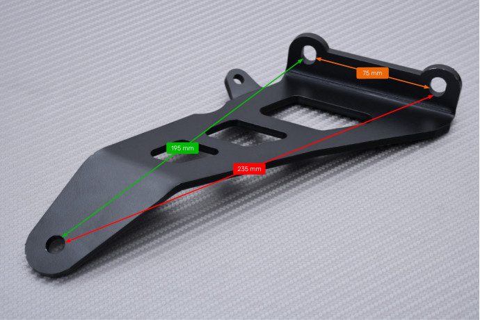 Patte de Fixation AVDB pour échappement KAWASAKI NINJA 500 R / Z500 2024 - X Patte de Fixation AVDB pour échappement KAWASAKI NINJA 500 R / Z500 2024 - X