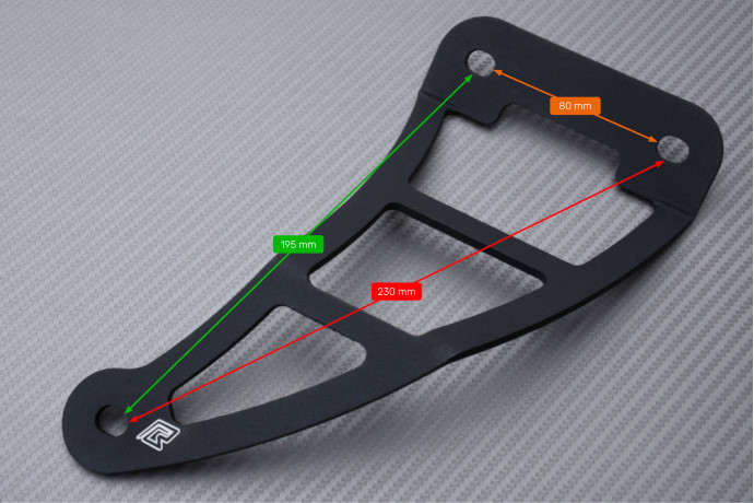 Patte de Fixation AVDB pour échappement HONDA CB / CBR 500 R / F / X 2013 - 2016 Patte de Fixation AVDB pour échappement HONDA CB / CBR 500 R / F / X 2013 - 2016