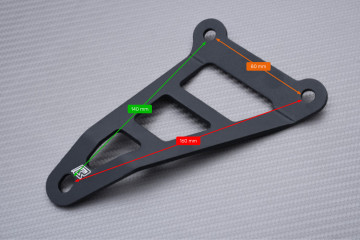 Staffa supporto AVDB per scarico HONDA HORNET 500 / 750 2023 - 2024 Staffa supporto AVDB per scarico HONDA HORNET 500 / 750 2023 - 2024