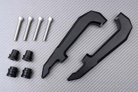 Maniglie passeggero posteriore in acciaio anodizzato HONDA MSX 125 GROM 2021 - 2024