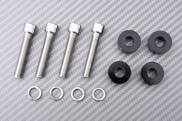 Maniglie passeggero posteriore in acciaio anodizzato YAMAHA MT09 / SP 2021 - 2023 Maniglie passeggero posteriore in acciaio anodizzato YAMAHA MT09 / SP 2021 - 2023