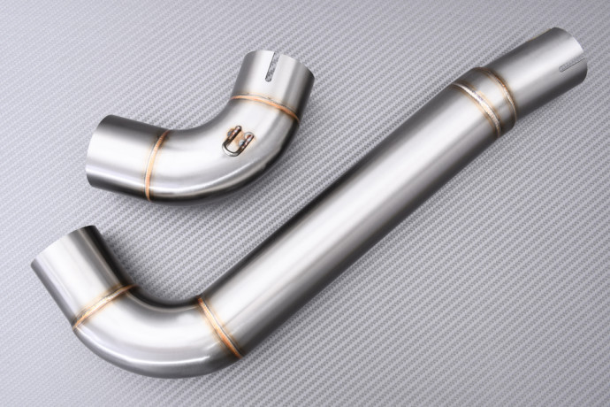 Conexion / Mid Pipe con decatalizador específico para BENELLI BN 302R 2017 - 2024 Conexion / Mid Pipe con decatalizador específico para BENELLI BN 302R 2017 - 2024