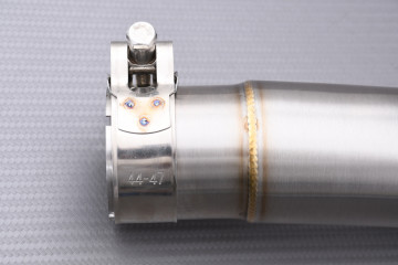 Tube intermédiaire / Mid Pipe décatalyseur pour échappement BENELLI LEONCINO 500 / TRAIL 2017 - 2024