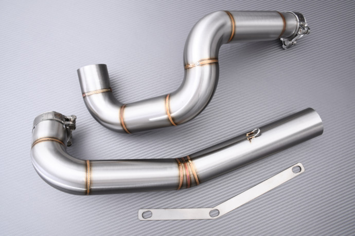 Conexion / Mid Pipe con decatalizador específico para BENELLI TRK 502 X 2018 - 2024