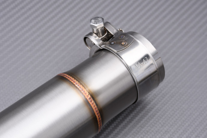Conexion / Mid Pipe con decatalizador específico para BENELLI TRK 502 X 2018 - 2024