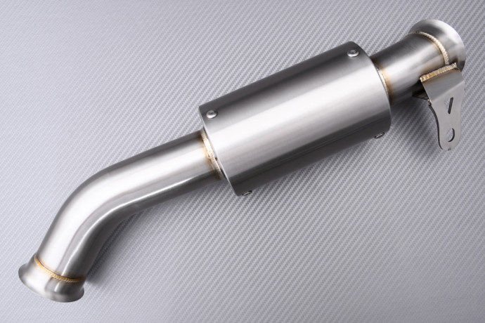 Conexion / Mid Pipe con decatalizador específico para KTM DUKE 690 / R 2012 - 2019