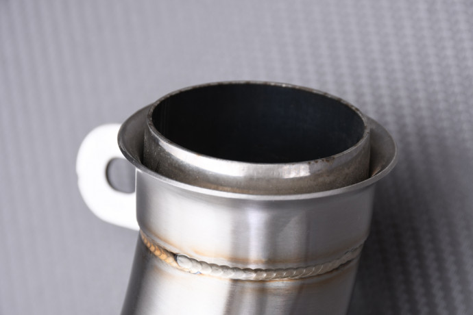 Conexion / Mid Pipe con decatalizador específico para KTM DUKE 690 / R 2012 - 2019
