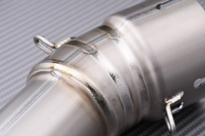 Tube intermédiaire / Mid Pipe TITANE pour échappement BMW R1250R / R1250RS / R1250RT 2019 - 2024 Tube intermédiaire / Mid Pipe TITANE pour échappement BMW R1250R / R1250RS / R1250RT 2019 - 2024