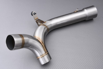 Zwischenrohr / Y Rohr-Entkatalysator für Auspuff DUCATI MTS MULTISTRADA 1200 2010 - 2014 Zwischenrohr / Y Rohr-Entkatalysator für Auspuff DUCATI MTS MULTISTRADA 1200 2010 - 2014