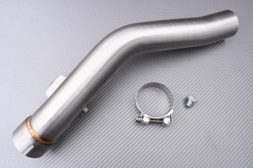 Conexion / Mid Pipe con decatalizador específico para KAWASAKI ZX10R 2011 - 2015