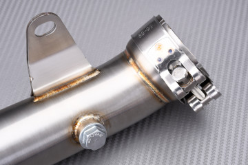 Conexion / Mid Pipe con decatalizador específico para KAWASAKI ZX10R 2011 - 2015