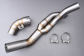 Zwischenrohr / Y Rohr-Entkatalysator für Auspuff YAMAHA YZF R1 2007 - 2008