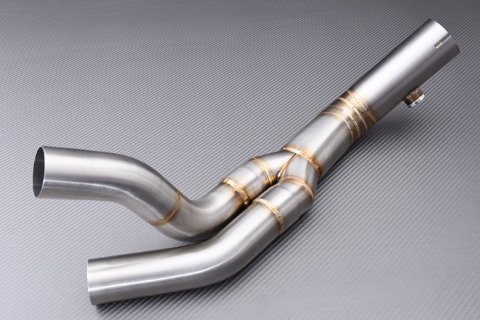 Zwischenrohr / Y Rohr-Entkatalysator für Auspuff YAMAHA YZF R1 2007 - 2008