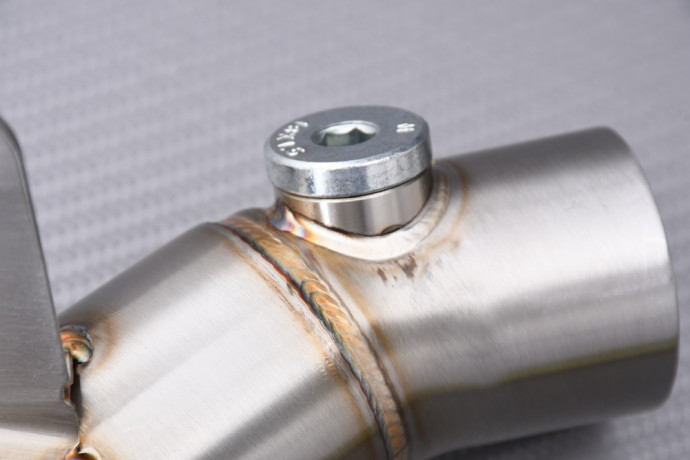 Manguito de conexión en Y / Y Pipe con decatalizador YAMAHA YZF R6 / RACE 2017 - 2024 Manguito de conexión en Y / Y Pipe con decatalizador YAMAHA YZF R6 / RACE 2017 - 2024